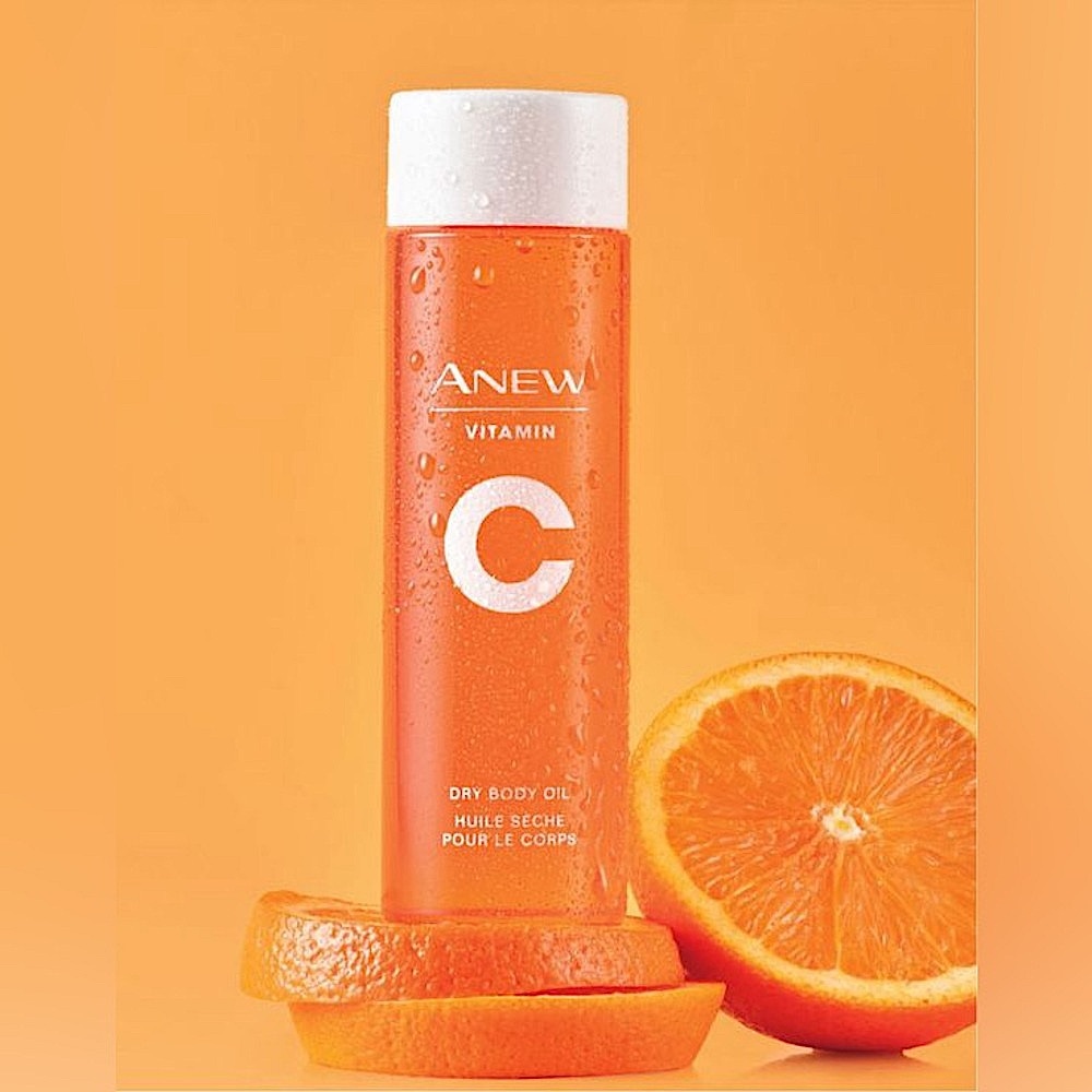 Vitamin C Dry Body Oil — Avon Anew, 3.4 floz - Picture 7 of 12
